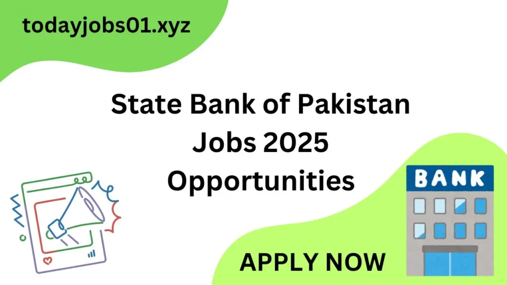 State Bank of Pakistan Jobs 2025